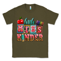 Army Green little miss kinder Classic Tee - AdoDesignShop