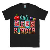 Black little miss kinder Classic Tee - AdoDesignShop