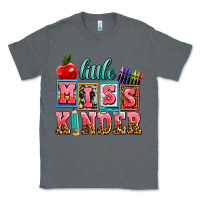 Charcoal Heather little miss kinder Classic Tee - AdoDesignShop