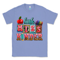 Colony Blue little miss kinder Classic Tee - AdoDesignShop