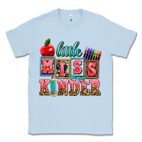 Dusty Blue little miss kinder Classic Tee - AdoDesignShop