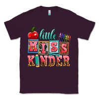 Plum little miss kinder Classic Tee - AdoDesignShop