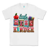 White little miss kinder Classic Tee - AdoDesignShop