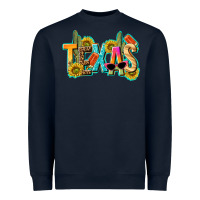 Navy texas summer Heavyweight Sweatshirt - texasbilliewilder