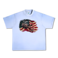 Red White Rawr 4th Of July Urban Heavy Tee | Teevron
