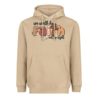 Mushroom we walk by faith not by sight Heavyweight Hoodie - MaliasSmallBusiness