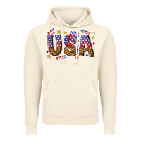 Vintage Artic usa 4th of july bw Vintage Hoodie - texasbilliewilder