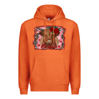Carrot be mine highland cow Premium Hoodie - AdoDesignShop