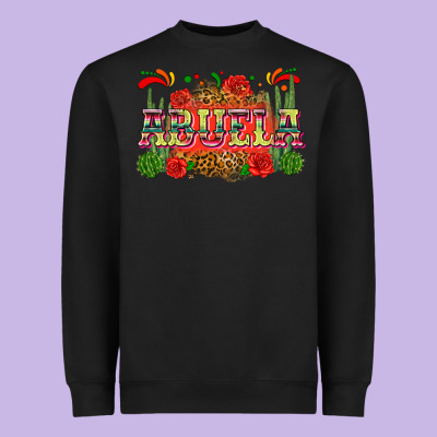 Abuela Heavyweight Sweatshirt Designed By Zillion Design Studio