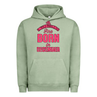Pigment Oil Green LEGENDS ARE BORN İN DECEMBER Urban Hoodie - Bettercallsaul