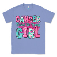 Colony Blue cancer picked the wrong girl Classic Tee - JahusDesignShop