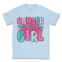 Dusty Blue cancer picked the wrong girl Classic Tee - JahusDesignShop