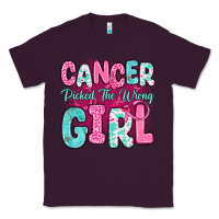 Plum cancer picked the wrong girl Classic Tee - JahusDesignShop