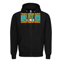 Black coffee gnomes Zipper Hoodie - Artiststas