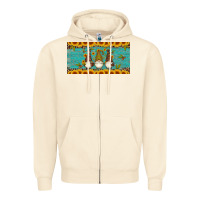 Sandshell coffee gnomes Zipper Hoodie - Artiststas
