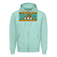 Seafoam coffee gnomes Zipper Hoodie - Artiststas