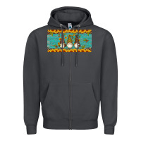 Smoke coffee gnomes Zipper Hoodie - Artiststas