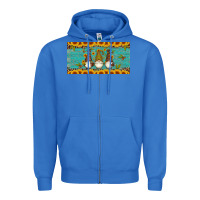 True Royal coffee gnomes Zipper Hoodie - Artiststas
