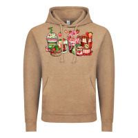Vintage Coffee strawberry farm fresh coffee cups Vintage Hoodie - Zillion Design Studio