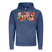 Vintage Denim strawberry farm fresh coffee cups Vintage Hoodie - Zillion Design Studio