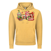 Vintage Mustard strawberry farm fresh coffee cups Vintage Hoodie - Zillion Design Studio