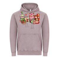 Vintage Zinc strawberry farm fresh coffee cups Vintage Hoodie - Zillion Design Studio