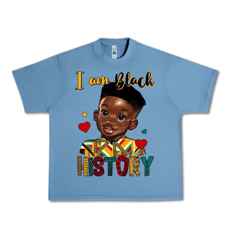 I Am Black History Black Boy Urban Heavy Tee by HRA Design Shop | Teevron