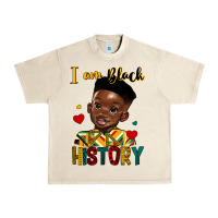 Sandshell i am black history black boy Urban Heavy Tee - HRA Design Shop