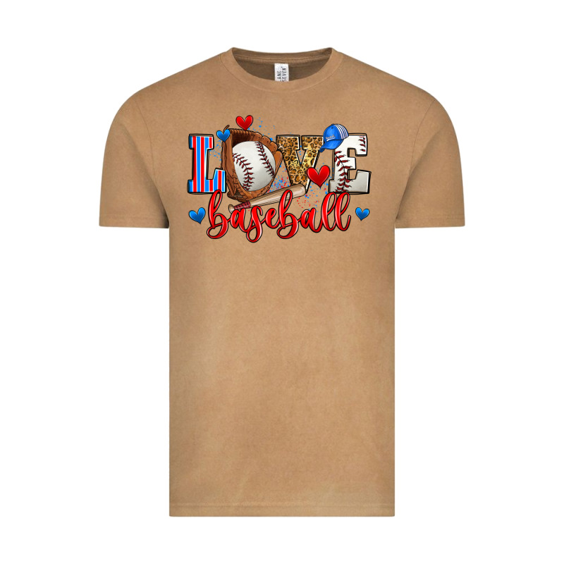 Love Baseball Vintage Tee by Zillion Design Studio | Teevron