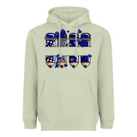 Matcha valentine's day school pencils navy blue Heavyweight Hoodie - MaliasSmallBusiness