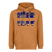 Meerkat valentine's day school pencils navy blue Heavyweight Hoodie - MaliasSmallBusiness