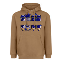 Toasted Coconut valentine's day school pencils navy blue Heavyweight Hoodie - MaliasSmallBusiness