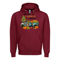 Burgundy grateful thankful blessed Zipper Hoodie - JahusDesignShop