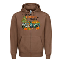 Chestnut grateful thankful blessed Zipper Hoodie - JahusDesignShop