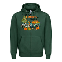 Sports Green grateful thankful blessed Zipper Hoodie - JahusDesignShop