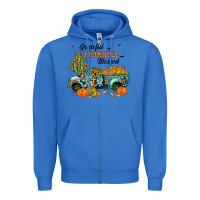 True Royal grateful thankful blessed Zipper Hoodie - JahusDesignShop