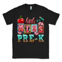 Black little miss pre k Classic Tee - AdoDesignShop
