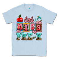 Dusty Blue little miss pre k Classic Tee - AdoDesignShop