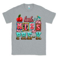 Heather Grey little miss pre k Classic Tee - AdoDesignShop