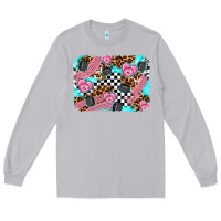 Moon Dust race day background Long Sleeve Tee - AdoDesignShop