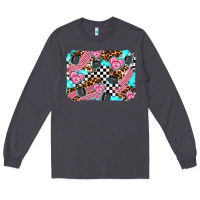 Smoke race day background Long Sleeve Tee - AdoDesignShop