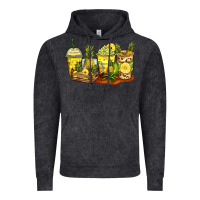 Vintage Black pineapple farm fresh coffee cups Vintage Hoodie - Zillion Design Studio