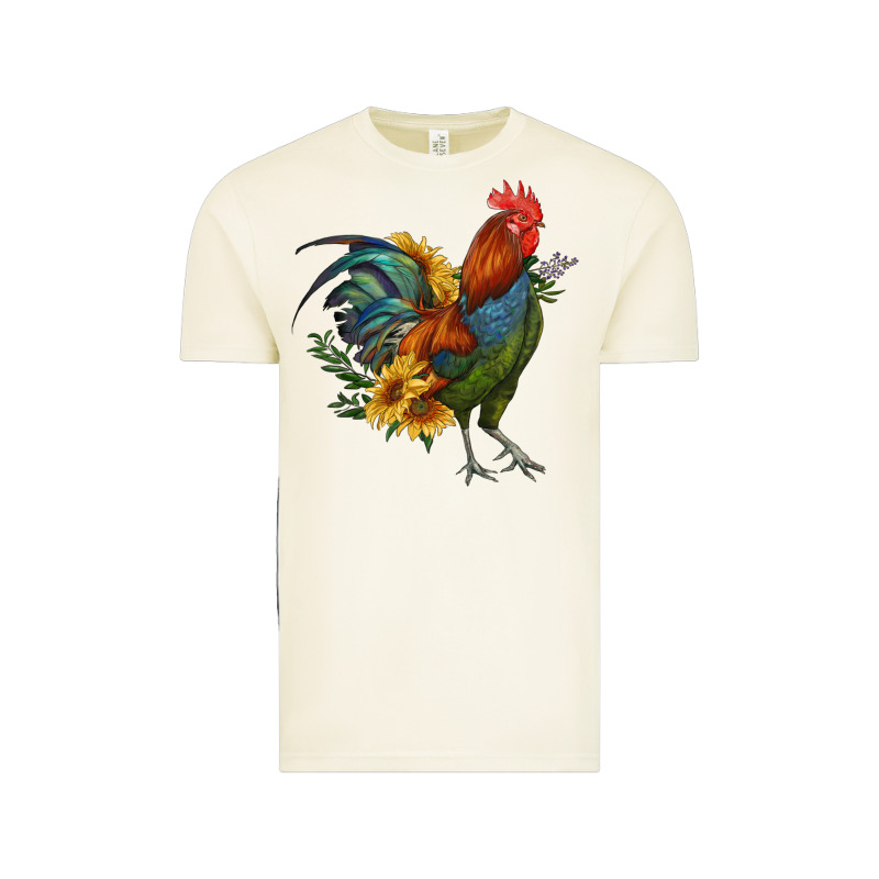 Rooster With Sunflowers Vintage Tee by RanaPortraitStore | Teevron