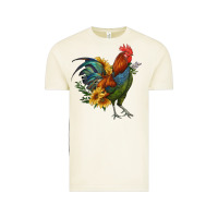 Vintage Arctic rooster with sunflowers Vintage Tee - RanaPortraitStore