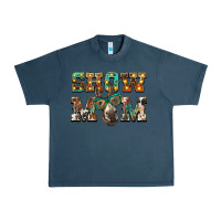 Midnight Navy show mom donkey Urban Heavy Tee - BarkalooDesign