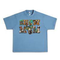 Pebble Blue show mom donkey Urban Heavy Tee - BarkalooDesign