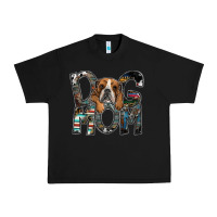 Black dog mom Urban Heavy Tee - SublimationCraftShop