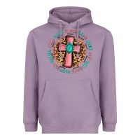Lavender love myself cross Heavyweight Hoodie - MaliasSmallBusiness