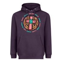 Plum love myself cross Heavyweight Hoodie - MaliasSmallBusiness