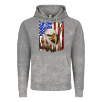 Cloud Rock usa flag with eagle head Vintage Hoodie - texasbilliewilder